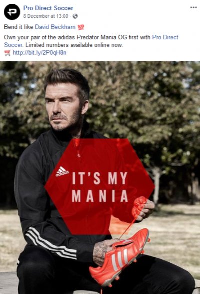 Pro-Direct Predator Facebook Post